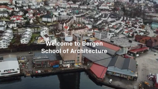 skjermdump av Bergen arkitekthøgskole